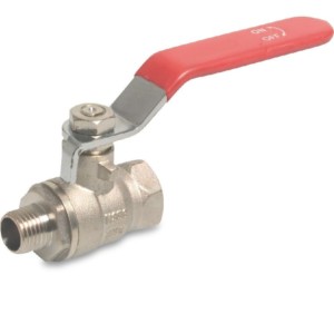 Brass ball valves- with long handle, male x female